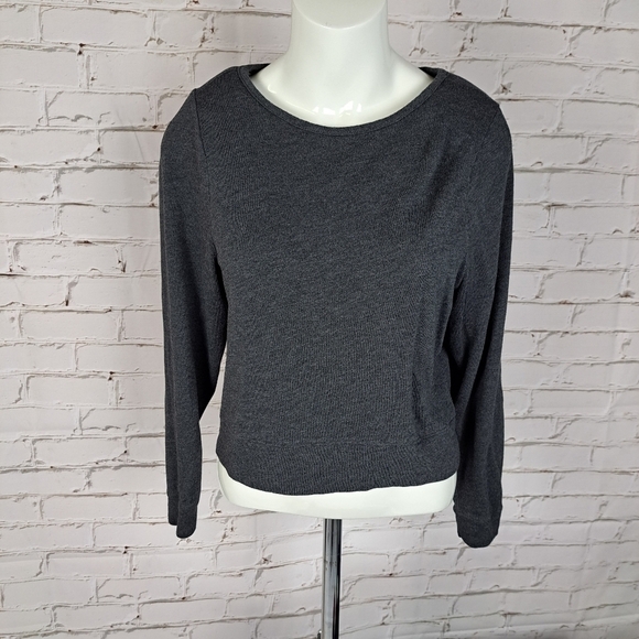 MADEWELL Highpoint Long Sleeve T-shirt Dark Gray - Picture 3 of 10